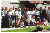 Besuch Kirchengemeinde bei Pfarrer Lechler in Gro&szlig;bettlingen, 1981, 1